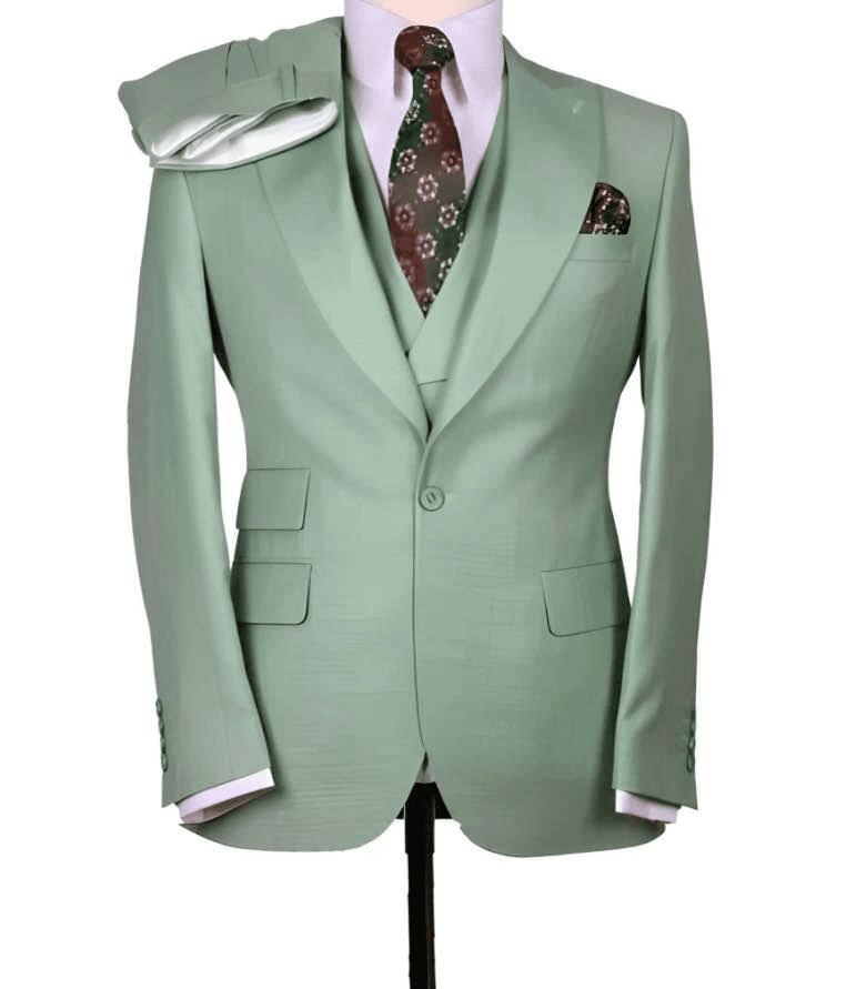 Sage Green Three-Piece